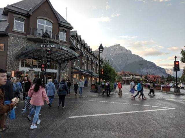 Downtown Banff Avenue
