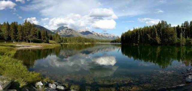 Lake Johnson Panoramic View