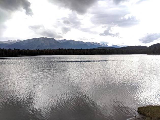 Lake Annette, view from shoreline