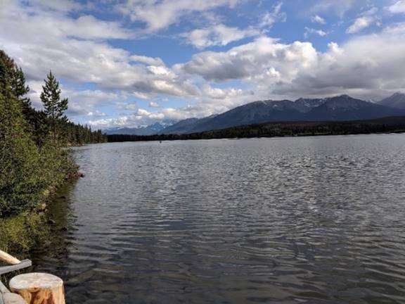 Pyramid Lake, view from Pyramid Island