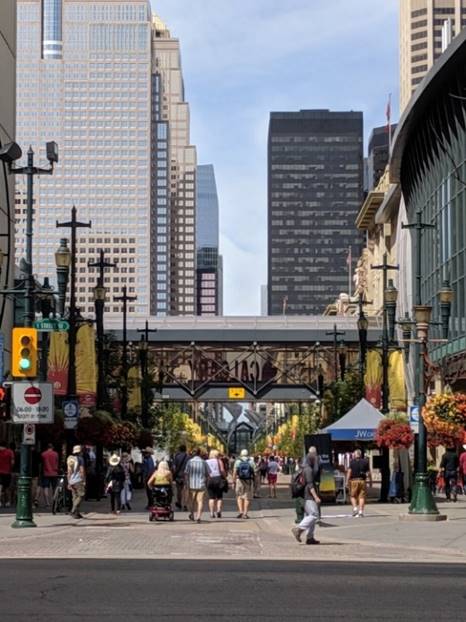 Start of Stephen Avenue